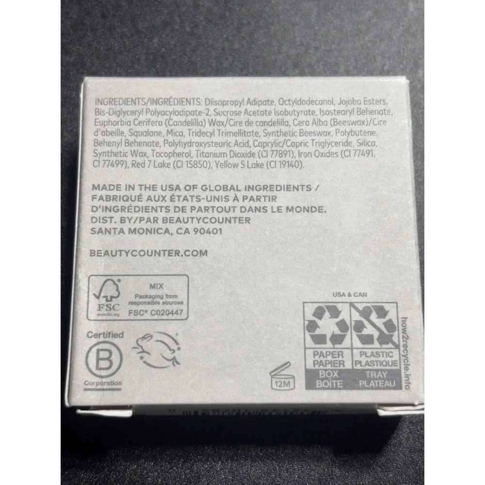 Beautycounter Cheeky‎ Clean Cream Blush Goji 4.5g Dewy Berry New in Box